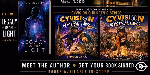 Barnes & Noble Book Signing with Cymarshall Law | Meet the Author of Legacy