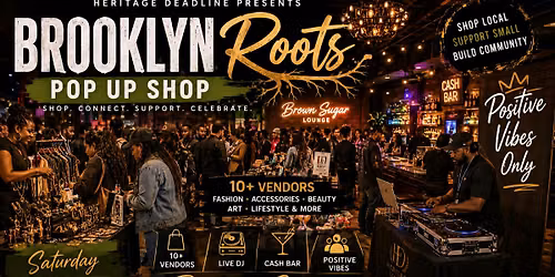 Brooklyn Roots Pop Up Shop