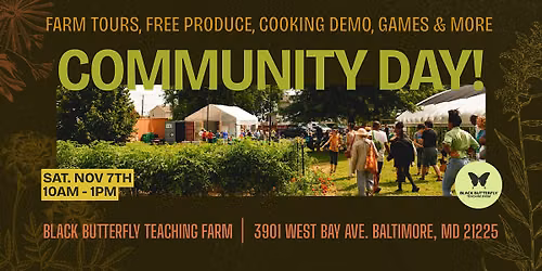 Black Butterfly Farm Community Day