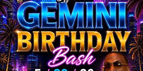 E Dubb\u2019s Gemini Party with special guest B-Legit