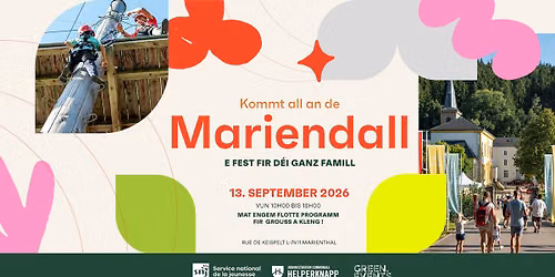 Kommt all an de Mariendall 2026