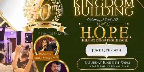 TAB Nation 30th Church Anniversary \u2728