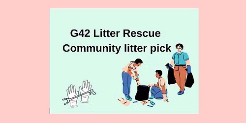 Next G42 Litter Rescue community litter pick 