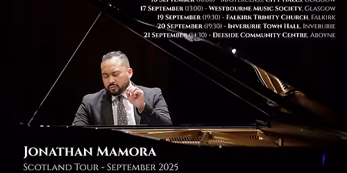 Jonathan Mamora at Carnegie Hall - Weill Recital Hall