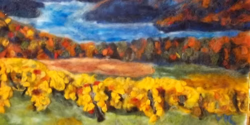 Wet Felt Painting with Victoria Connorrs