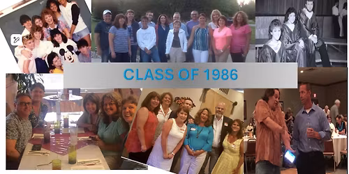 Class of 1986 40 Year Class Reunion- PREPARTY