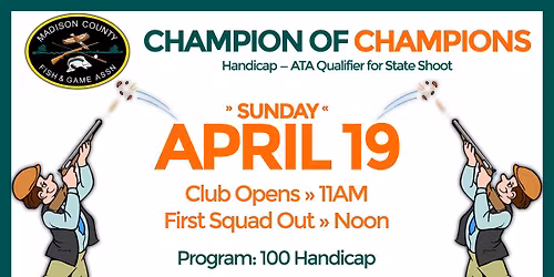 Champion of Champions Handicap Qualifier \u2014 2026