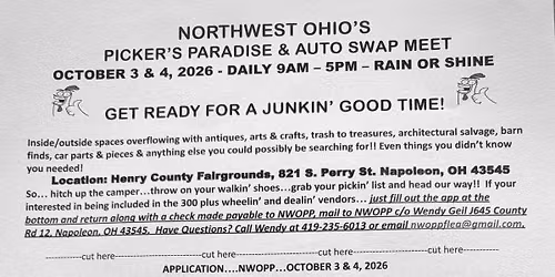 October 2026 Pickers Paradise!!