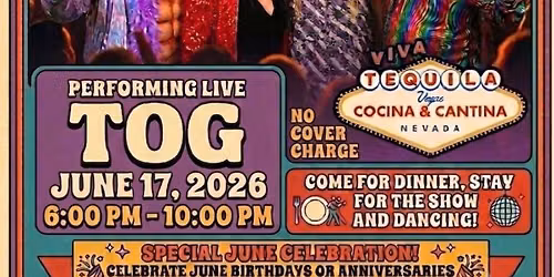 TOG at Viva Tequila 70's Party