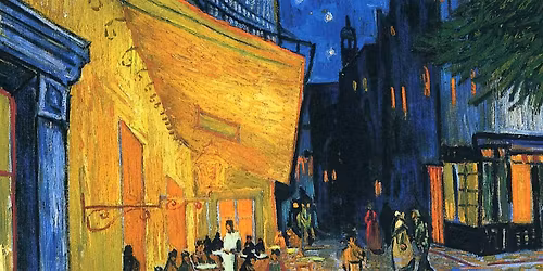 Paint Van Gogh's Caf\u00e9 Terrace At Night, London
