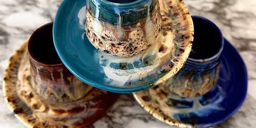 Cups & Conversation | Stoneware Glazing Experience