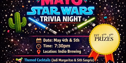 May the 4th & 5th be with you! 