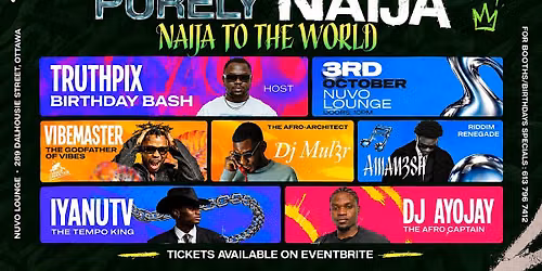 PURELY NAIJA: NAIJA TO THE WORLD!