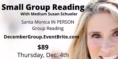 (December 2025) Small Group Reading with Susan Schueler in Santa Monica