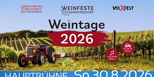 Freddy&Friends\/So,30.8.\/StammersdorferWeinfest\/12Uhr