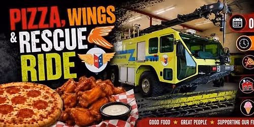 Pizza, Wings & Rescue Ride