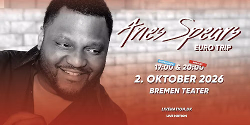 Aries Spears: Live | Bremen Teater | 2. oktober 2026 | Ekstra show