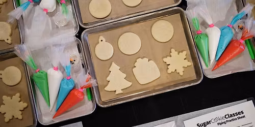 December 20th - 10am - Christmas  Sugar Cookie Decorating Class
