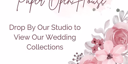 Cute Buttons Gift and Paper Boutique Paper Open House