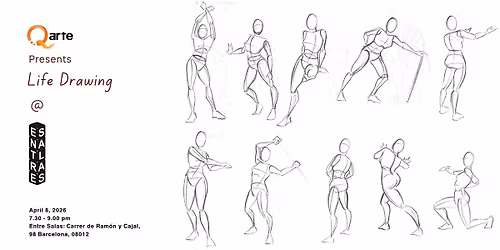 Qarte Presents: Life Drawing @ Entre Salas