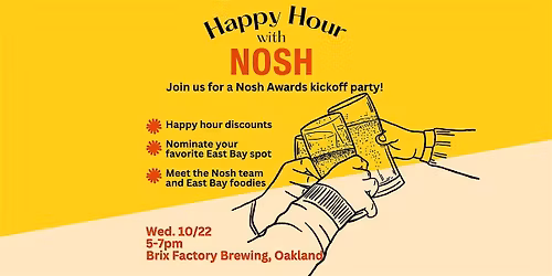 Happy Hour with Nosh