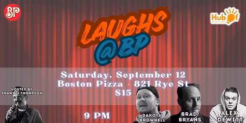 LAUGHS @ BP COMEDY NIGHT
