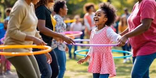 Hula hoop Fitness Class
