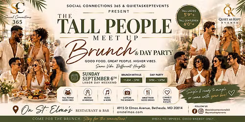 Where Tall People Meet "Brunch Edition"