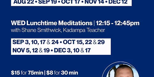 WED Lunchtime Meditations
