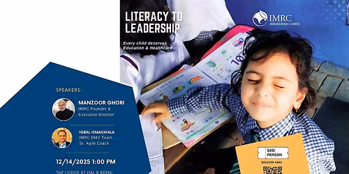 Literacy to Leadership: Every Child Deserves Education and Healthcare!