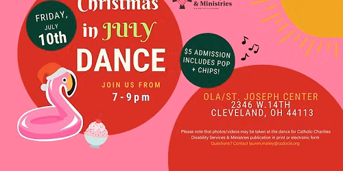 Catholic Charities "Christmas in July" Dance!