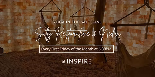 Salty Restorative & Nidra in the Salt Cave