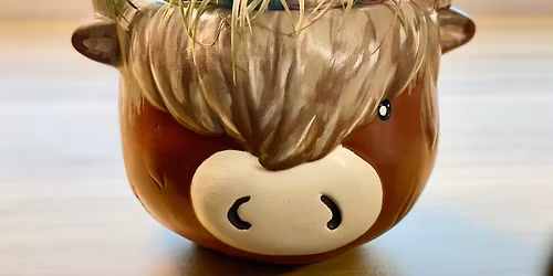 Paint-a-Cow Planter Workshop