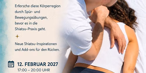 Pimp your Shiatsu- R\u00fccken- mit Gabi Pfeifer