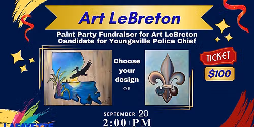Art LeBreton Paint Party Fundraiser