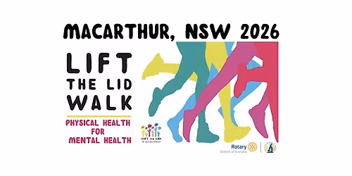 LIFT THE LID WALK for Mental Health - MACARTHUR 2026