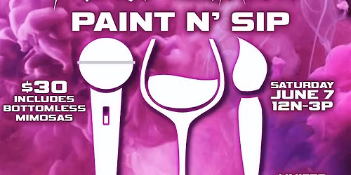 Prince Edition - 'Masterpiece & Mimosas' Paint & Sip