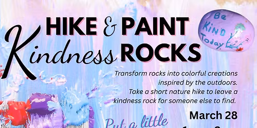 Hike & Kindness Rocks Painting