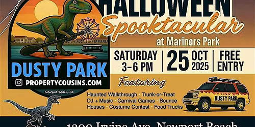 Jurassic Trunk Or Treat In Newport Beach