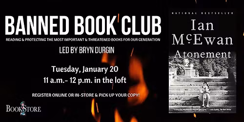 Banned Book Club: "Atonement" by Ian McEwan