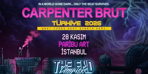 Carpenter Brut \u0130stanbul Konseri