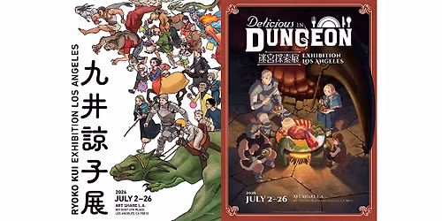 Ryoko Kui Exhibition & "Delicious in Dungeon" Exhibition in LA