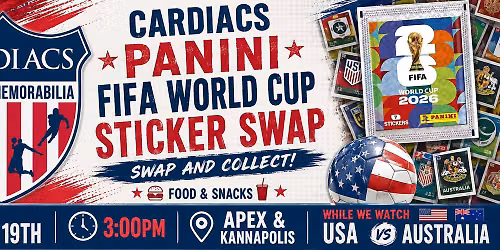 FIFA World Cup Sticker Swap & Watch Party