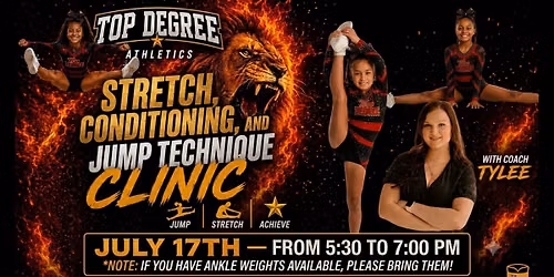 Stretch, Conditioning, and Jump Technique Clinic