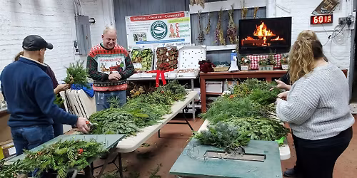 2025 Wreath Making Workshop at The LEAF