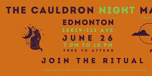 The Cauldron Night Market in Edmonton