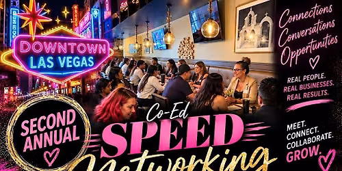 2nd Annual SPEED NETWORKING EVENT