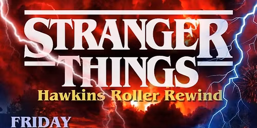 Stranger Things Hawkins Roller Skate 