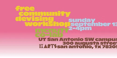 Free Community Devising Workshop