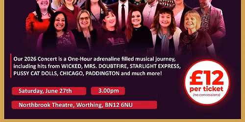 Ovation Vocal Group Concert June 2026- 3pm 